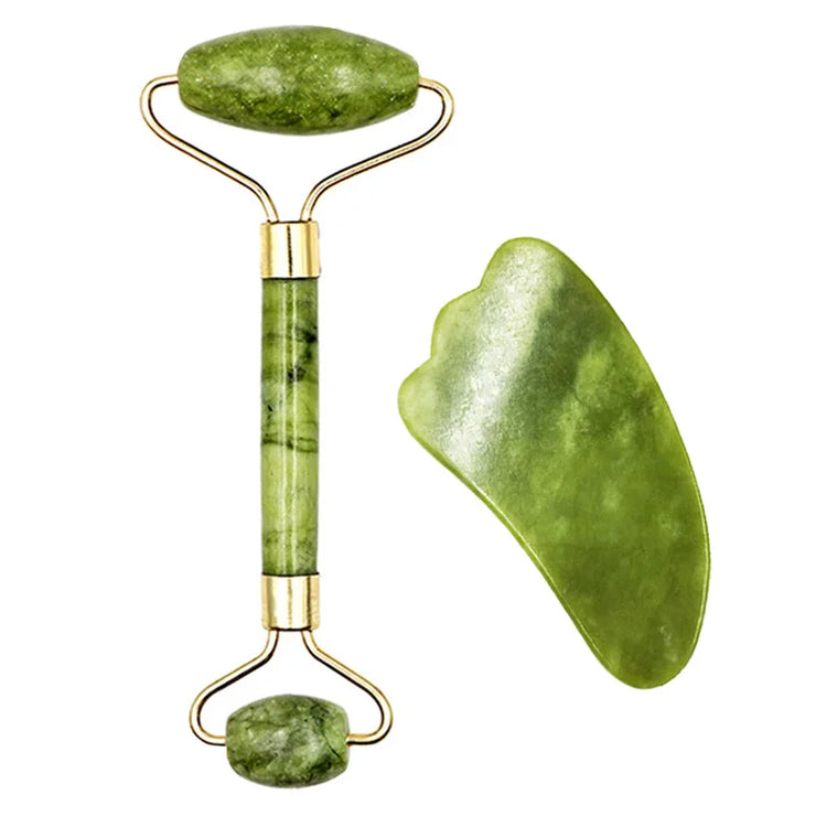 Imperial Jade Gua Sha Stone Face Sculpting Set