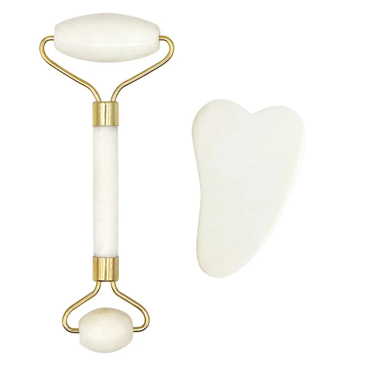 Imperial Jade Gua Sha Stone Face Sculpting Set